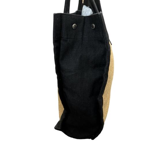 Saint Laurent Rive Gauche shopper canvas natural - Picture 4 of 9